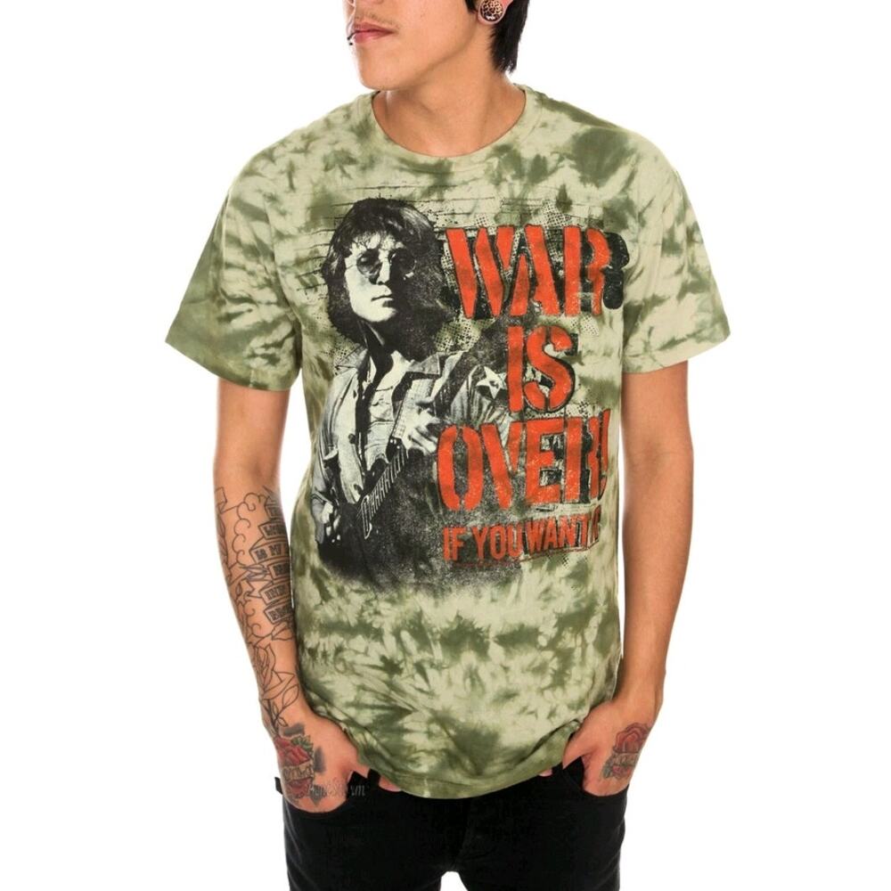 John Lennon War Is Over If You Want It Tee from Zion Rootswear